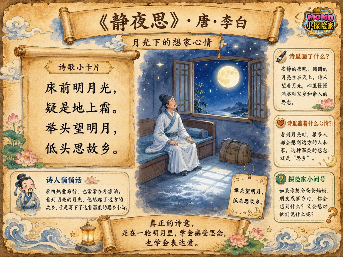 《静夜思》导读