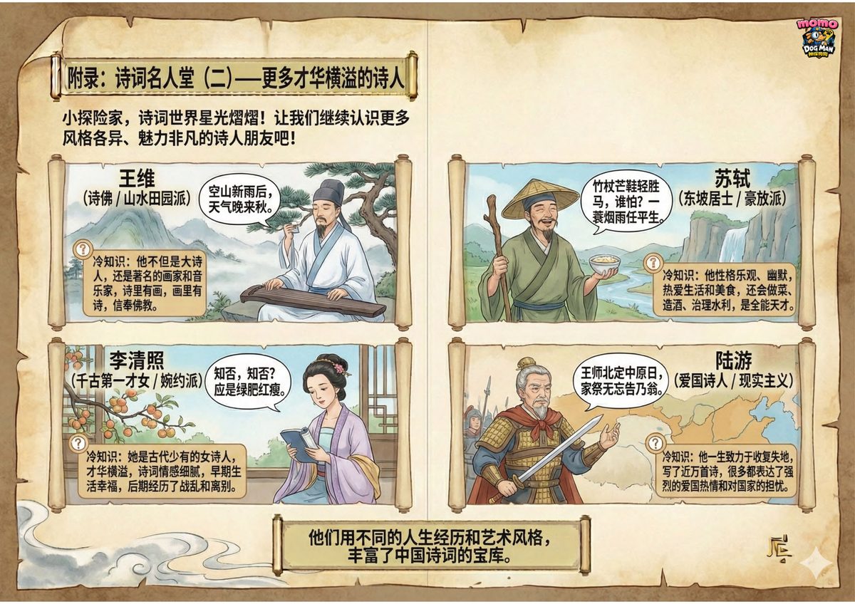附录·诗词名人堂（三）