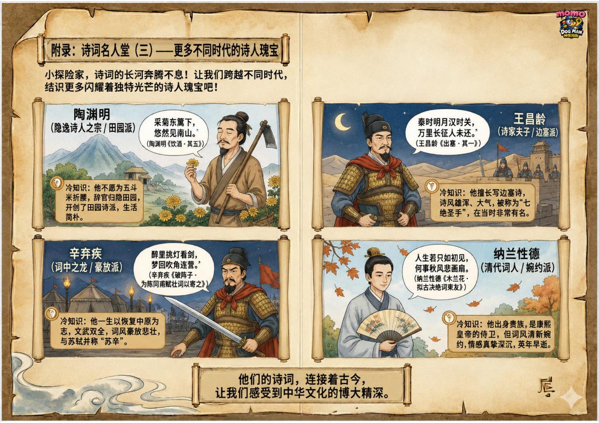 附录·诗词名人堂（四）