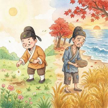 悯农(其一)插图