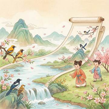 画插图