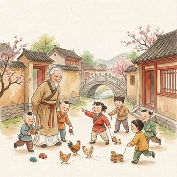 回乡偶书插图