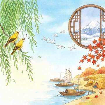 绝句插图
