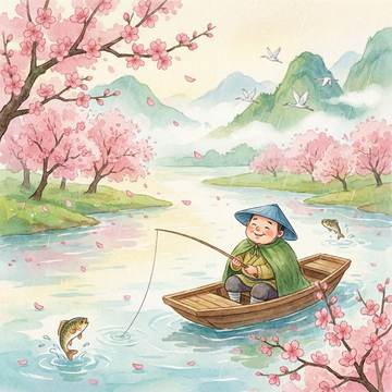 渔歌子插图