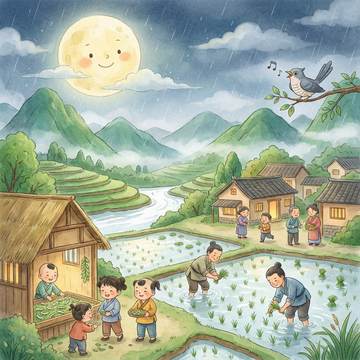 乡村四月插图