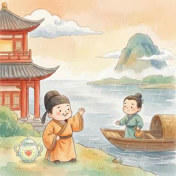 芙蓉楼送辛渐插图