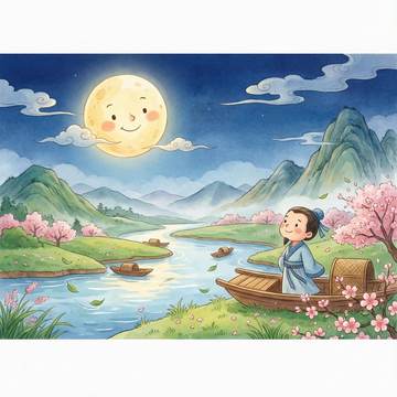 泊船瓜洲插图