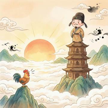 登飞来峰插图