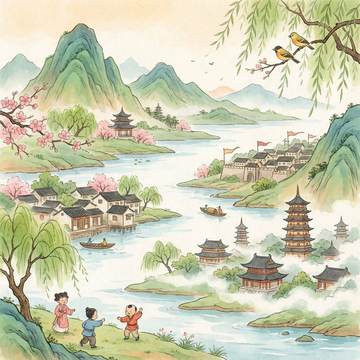 江南春插图