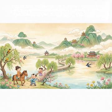 钱塘湖春行插图